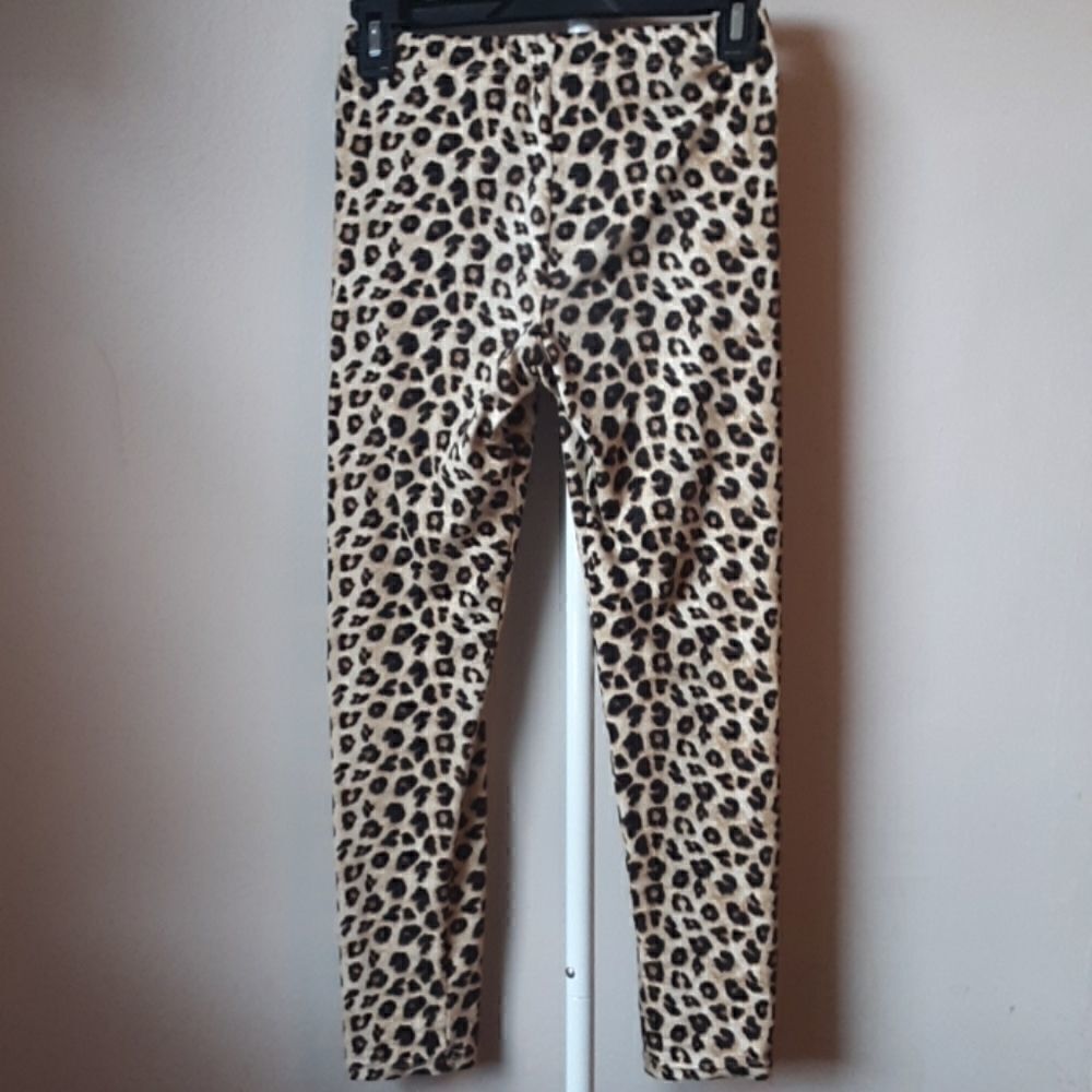 💫💫💫 BETSEY JOHNSON💋 LEOPARD PRINT LEGGINGS XL(14) - Picture 4 of 4